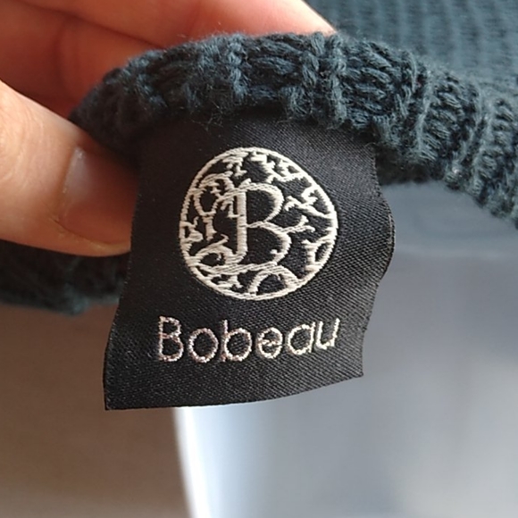 Bobeau Great Crochett Knit Sweater Shirt with L/XL - Picture 6 of 7